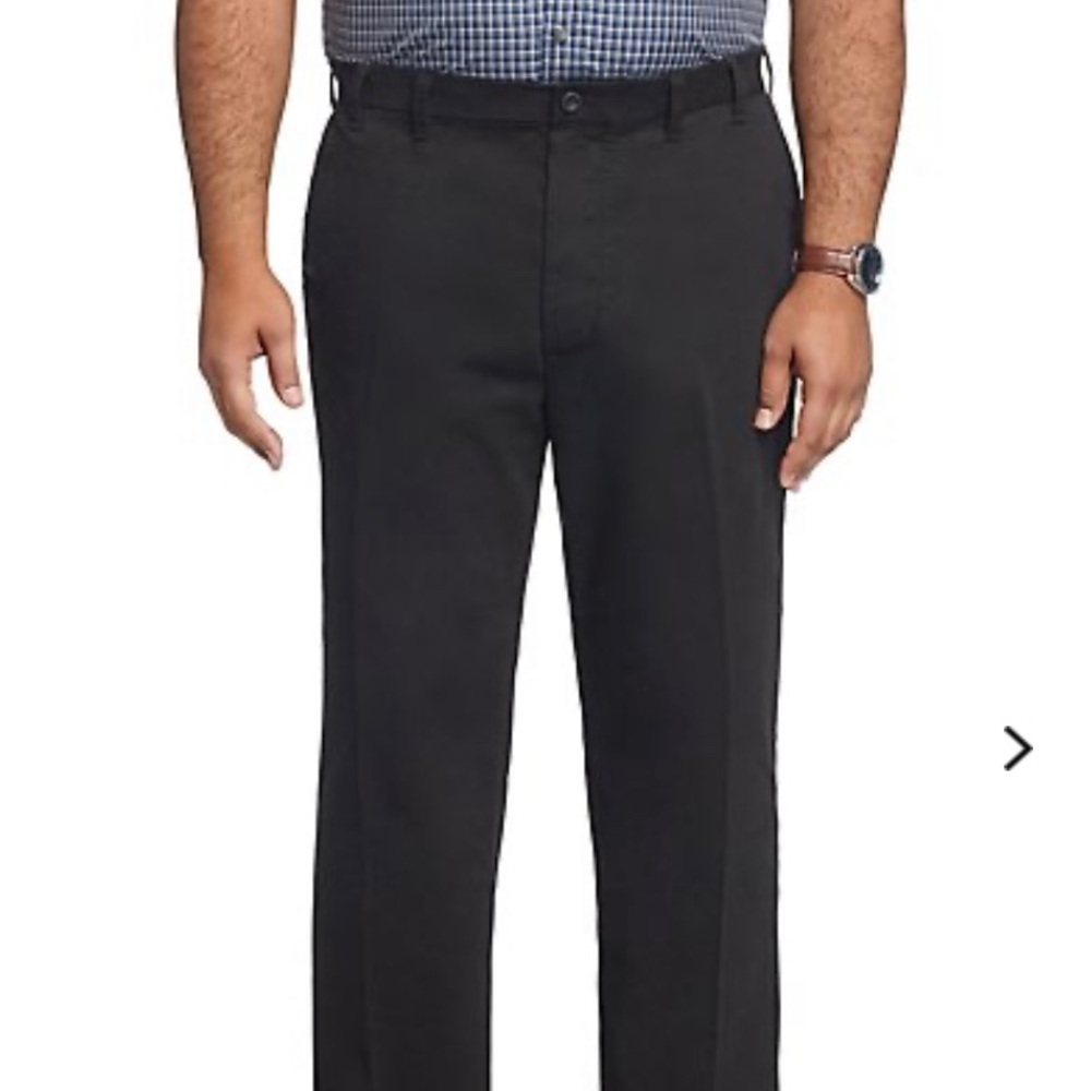 Performance Big Fit Flat Front Pants